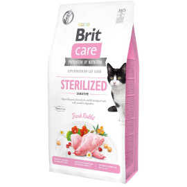Brit Care Cat GF Sterilized Sensitive Сухой корм для стерилизованных кошек с чувствительным пищеварением 
