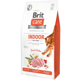 Brit Care Cat GF Indoor Anti-stress Сухой корм для кошек, живущих в помещении 