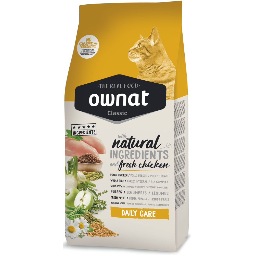 Ownat Daily Care  корм для кошек Оунет Ежедневная забота