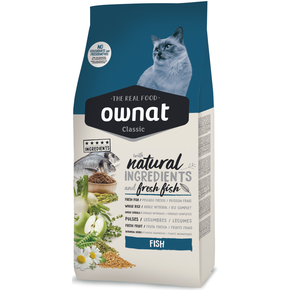 Ownat Fish корм для кошек Рыба 