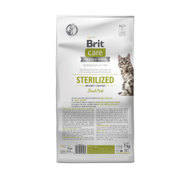  Brit Care Cat GF Sterilized Immunity Support со свининой cухой корм для стерилизованных кошек