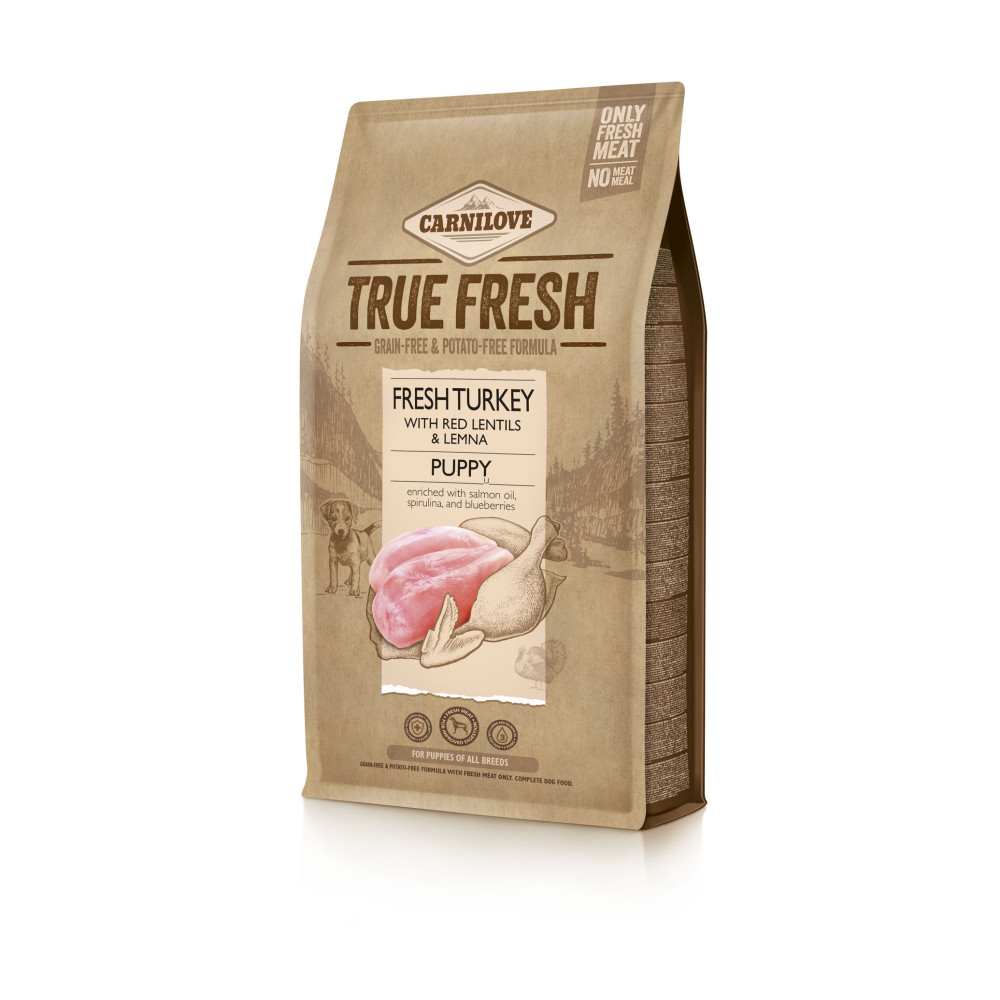 Корм сухой для щенков Carnilove True Fresh Turkey Puppy с индейкой