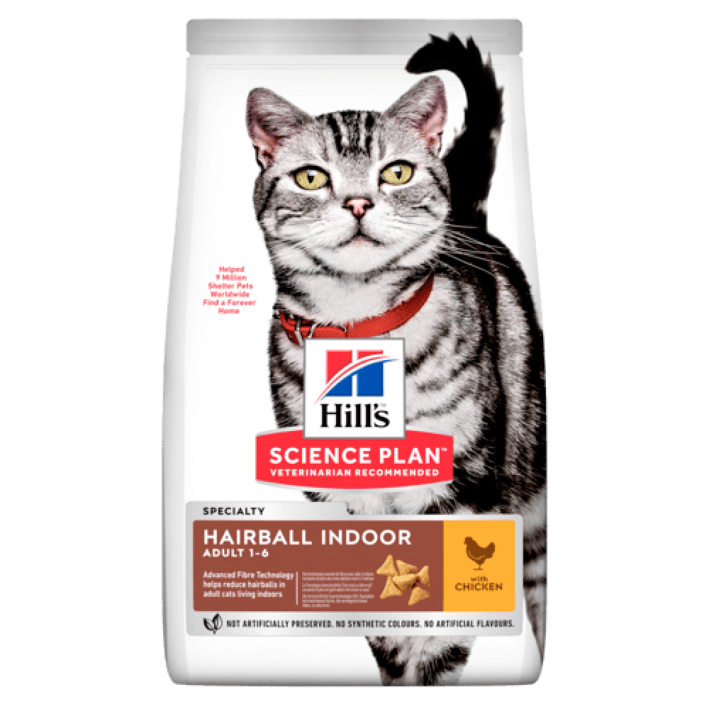 Hill s™ Science Plan™ Feline Adult Hairball Control Хилс хэрбол контрол Курица