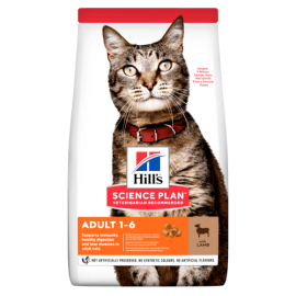 Hill s™ Science Plan™ Feline Adult Хилс с Ягненком корм для кошек