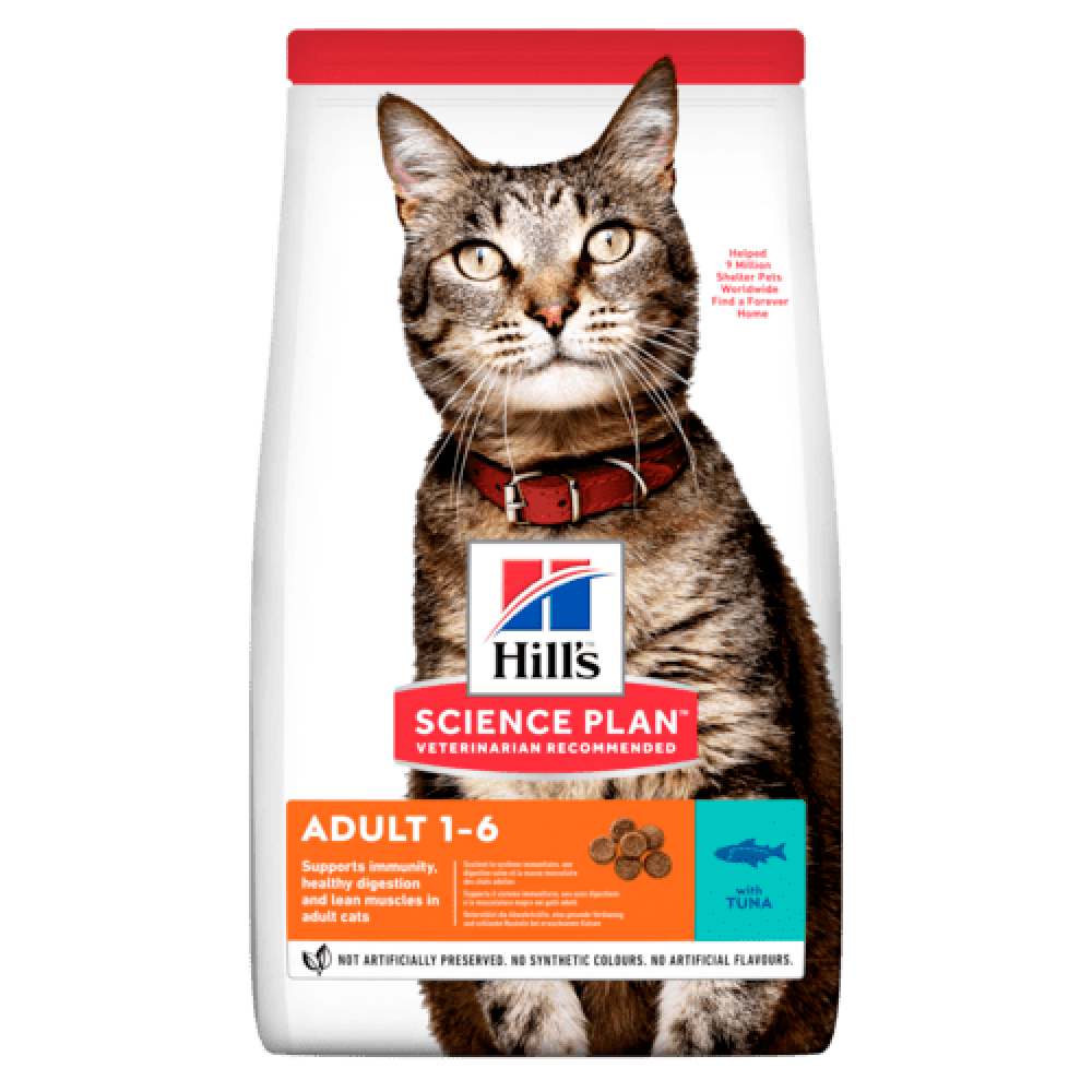 Hill s™ Science Plan™ Feline Adult Хилс  с Тунцом корм для кошек