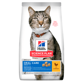 Hill s™ Science Plan™ Feline Adult Oral Care Хилс корм для ухода за зубами кошек 