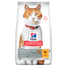 Hill s™ Science Plan™ Feline Young Adult SterelizedCat Курица  корм для стерелизованных кошек