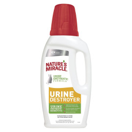 Устранитель Nature's Miracle «Urine Destroyer» для удаления пятен и запахов от мочи котов 946 мл код 680067/7005 USA