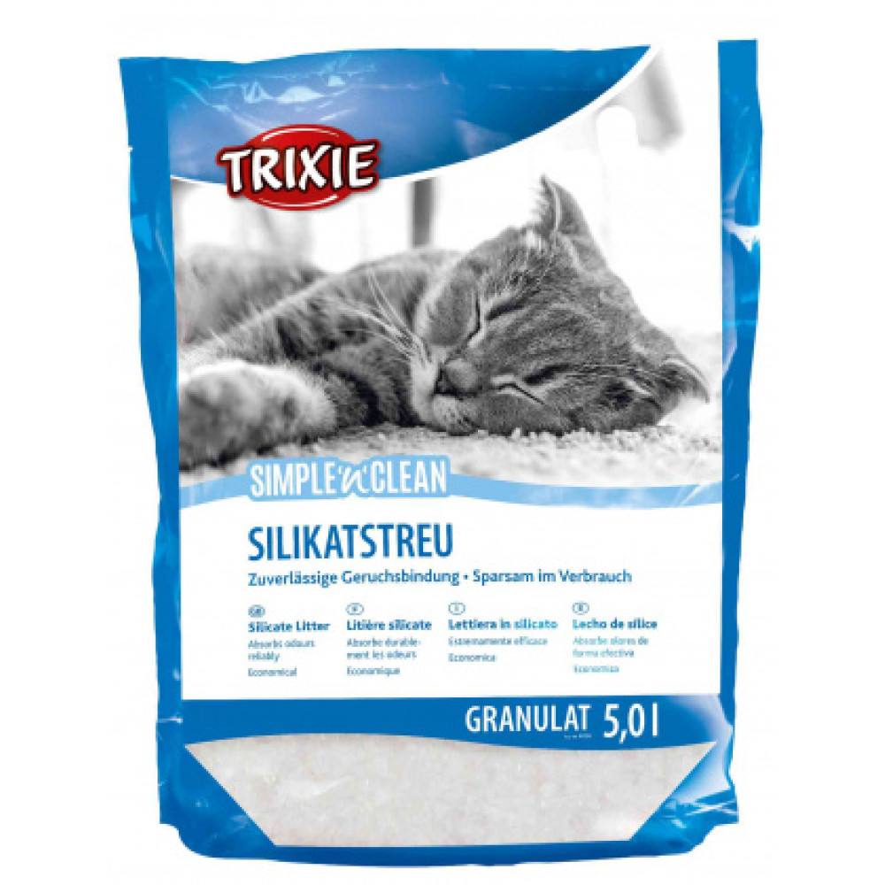 Simple'n'Clean Silicate Litter Впитывающий Наполнитель