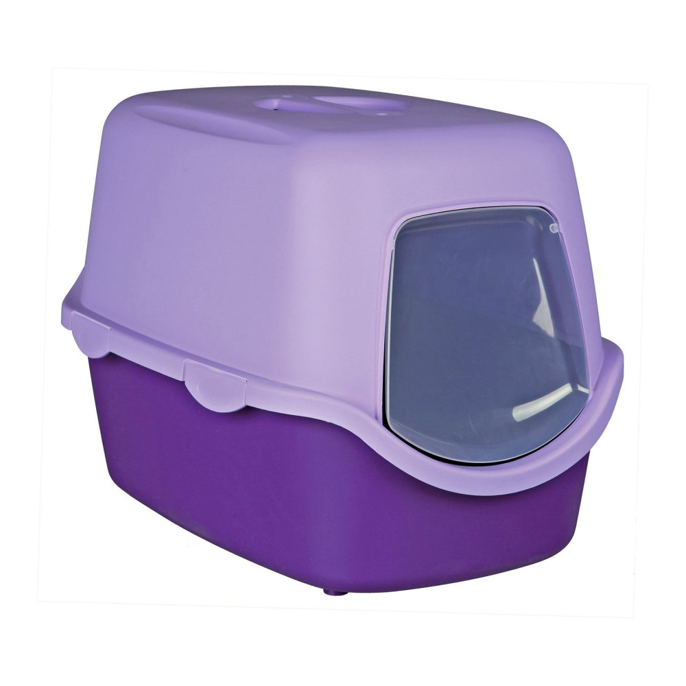 Туалет для кошек Trixie закрытый Vico фиолетовый 40 x 40 x 56 см код 40274
