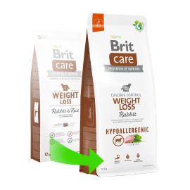 Brit Care Dog Hypoallergenic Weight Loss Брит Кеа  корм для собак для снижение веса 