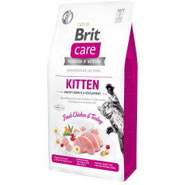  Brit Care Cat GF Kitten HGrowth & Developmen сухой корм для котят, здоровый рост и развитие