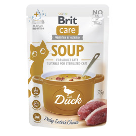 Корм влажный "Суп для кошек Brit Care Soup with Duck с уткой", 101056