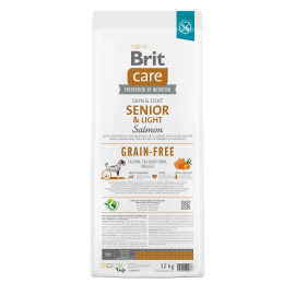 Brit Care Dog Grain-free Senior and Light Корм для стареющих собак беззерновой с лососем