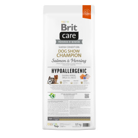 Brit Care Dog Hypoallergenic Dog Show Champion корм для выставочных собак с лососем и селедкой