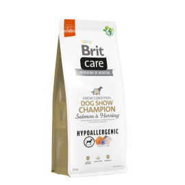 Brit Care Dog Hypoallergenic Dog Show Champion корм для выставочных собак с лососем и селедкой