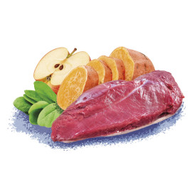 Корм влажный Brit Mono Protein Christmas Lamb д/собак різдвяна вечеря утка 400 г
