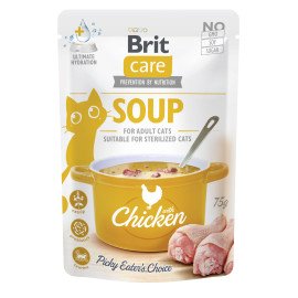 Корм влажный "Суп для кошек Brit Care Soup with Chicken с курицей", 101152