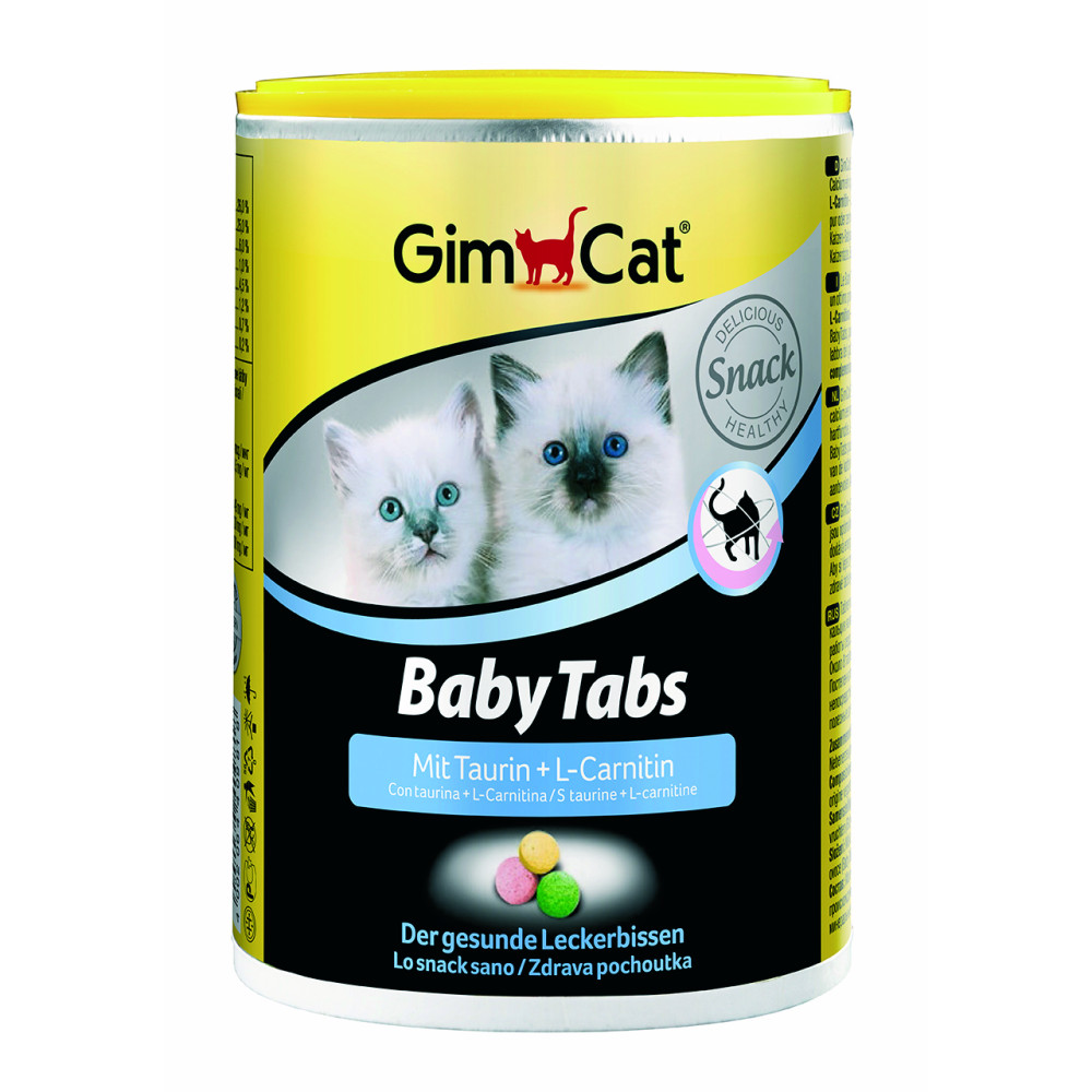 Baby Tabs витамины для котят от GimCat 85г/240шт G-409818