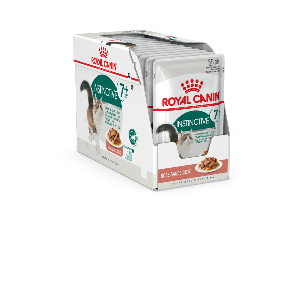 Royal Canin INSTINCTIVE 7+ in gravy 85г 12штук код 4083001