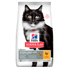 Hill s  Feline Mature Adult 7+ Sterilised Cat Ch Курица Хилс для зрелых 7+ стерелизованных кошек