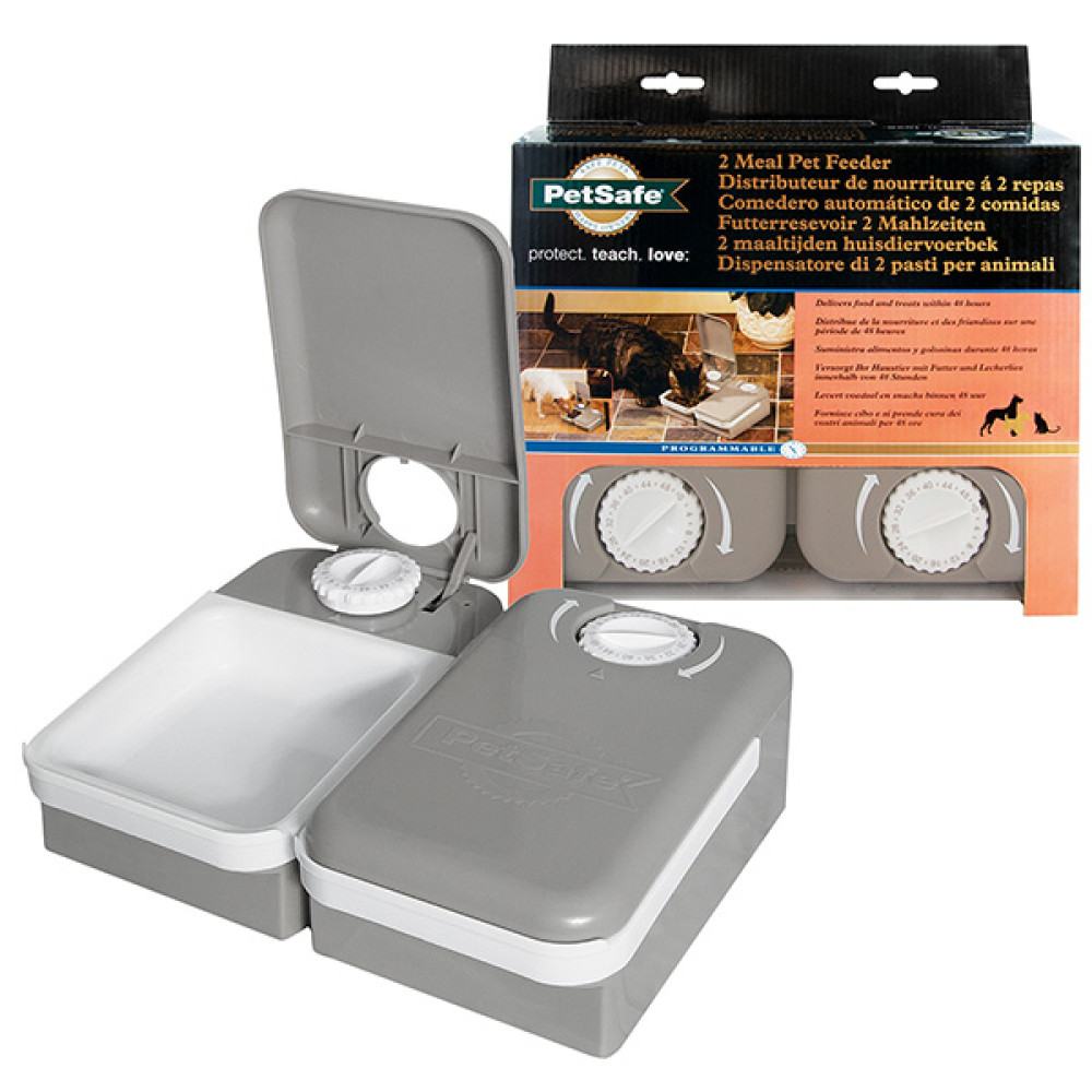 PetSafe Eatwell 2 Meal Pet Feader ПЕТСЕЙФ ИТВЕЛ автоматическая кормушка для котов и собак с таймером на 2 порции код