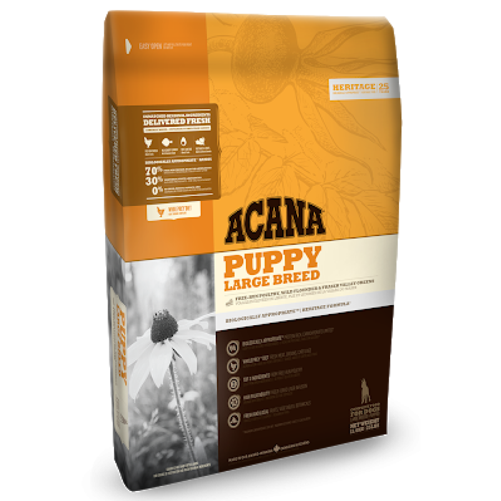 Acana Puppy Large Breed 33/15 Акана для щенков крупных пород