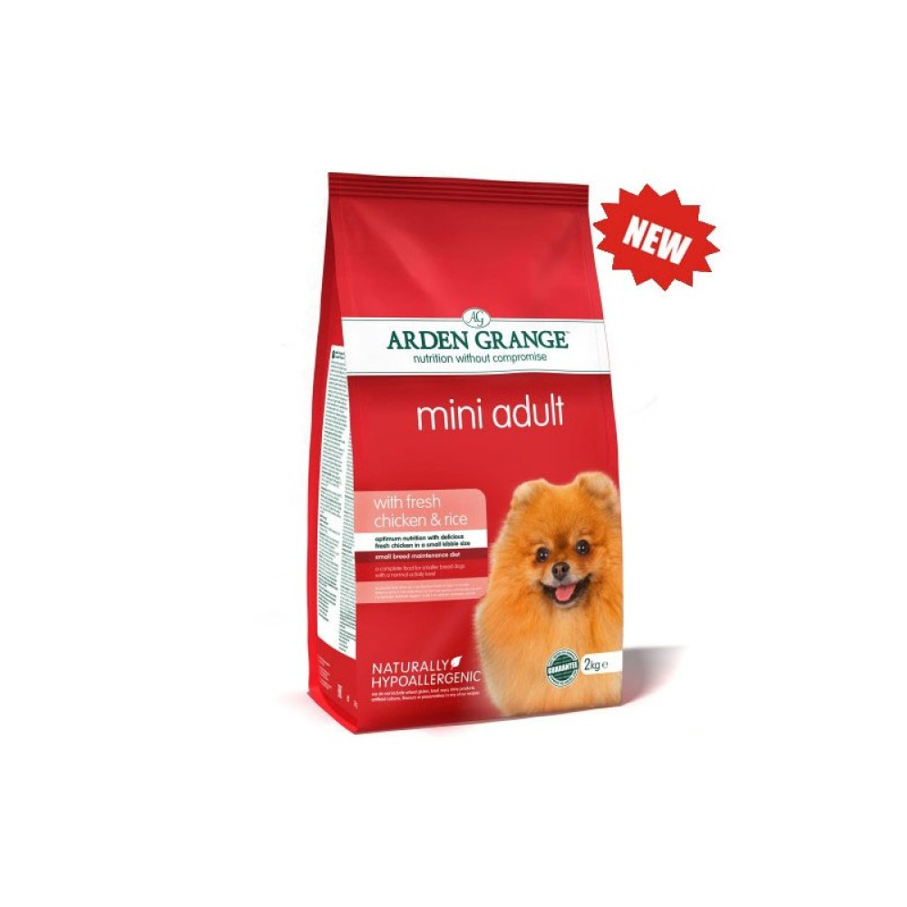Arden Grange Mini Adult Dog Chicken & Rice Корм сухой для взрослых собак мелких пород