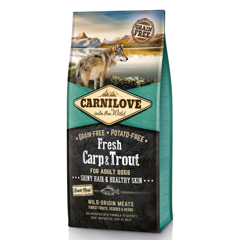 Carnilove Fresh Carp & Trout  Adult Карнилав фрэш для собак форель и карп