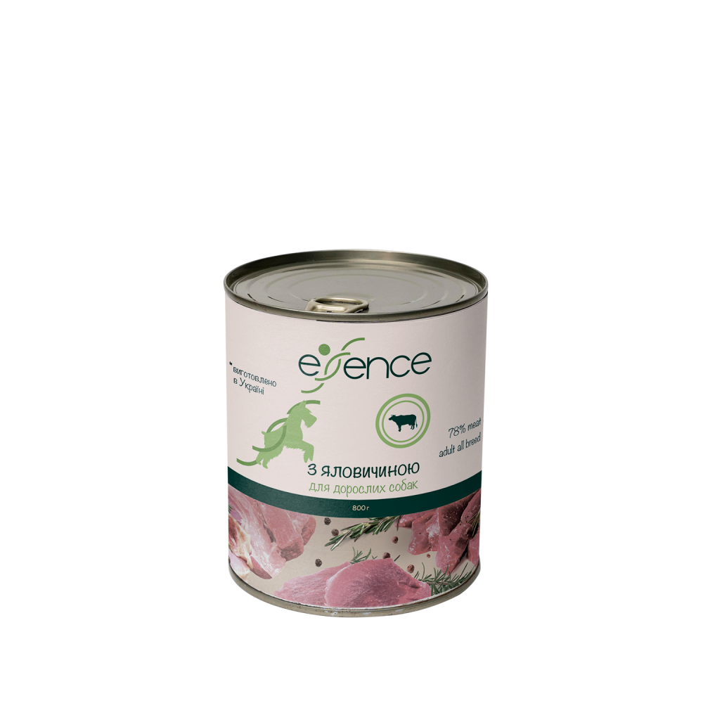Essence для взрослых собак всех пород с говядиной