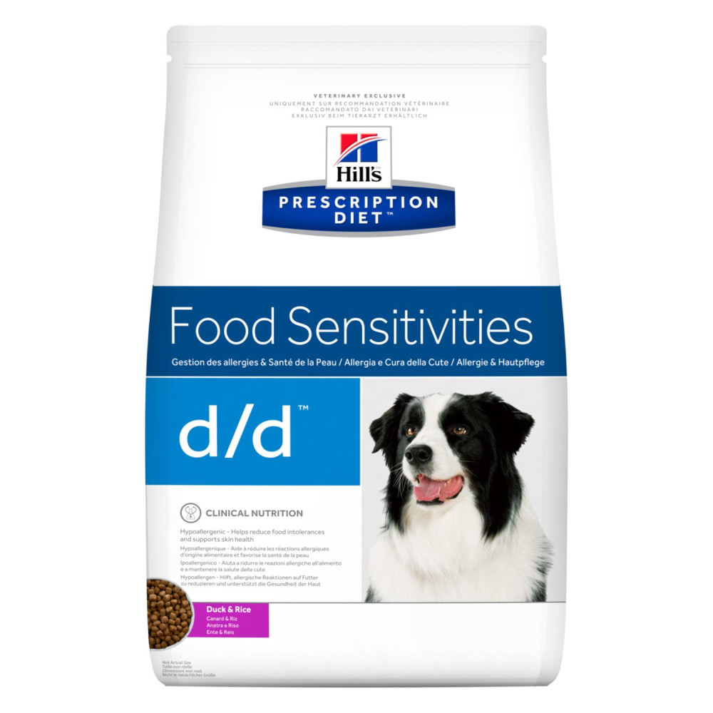 Корм Hill s Prescription Diet™ Canine d/d™ Утка и Рис диета для собак