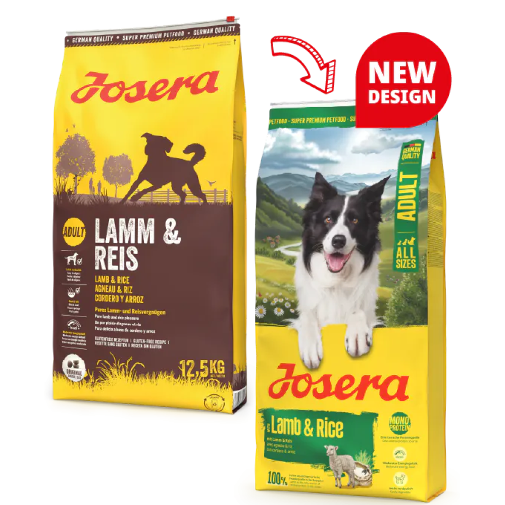 Josera Lamb and Rice корм с ягненком и рисом для собак 12,5кг