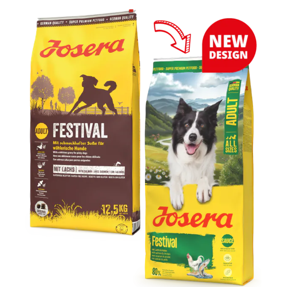 Корм Josera Festival для привередливых собак рыба и рис 12,5кг
