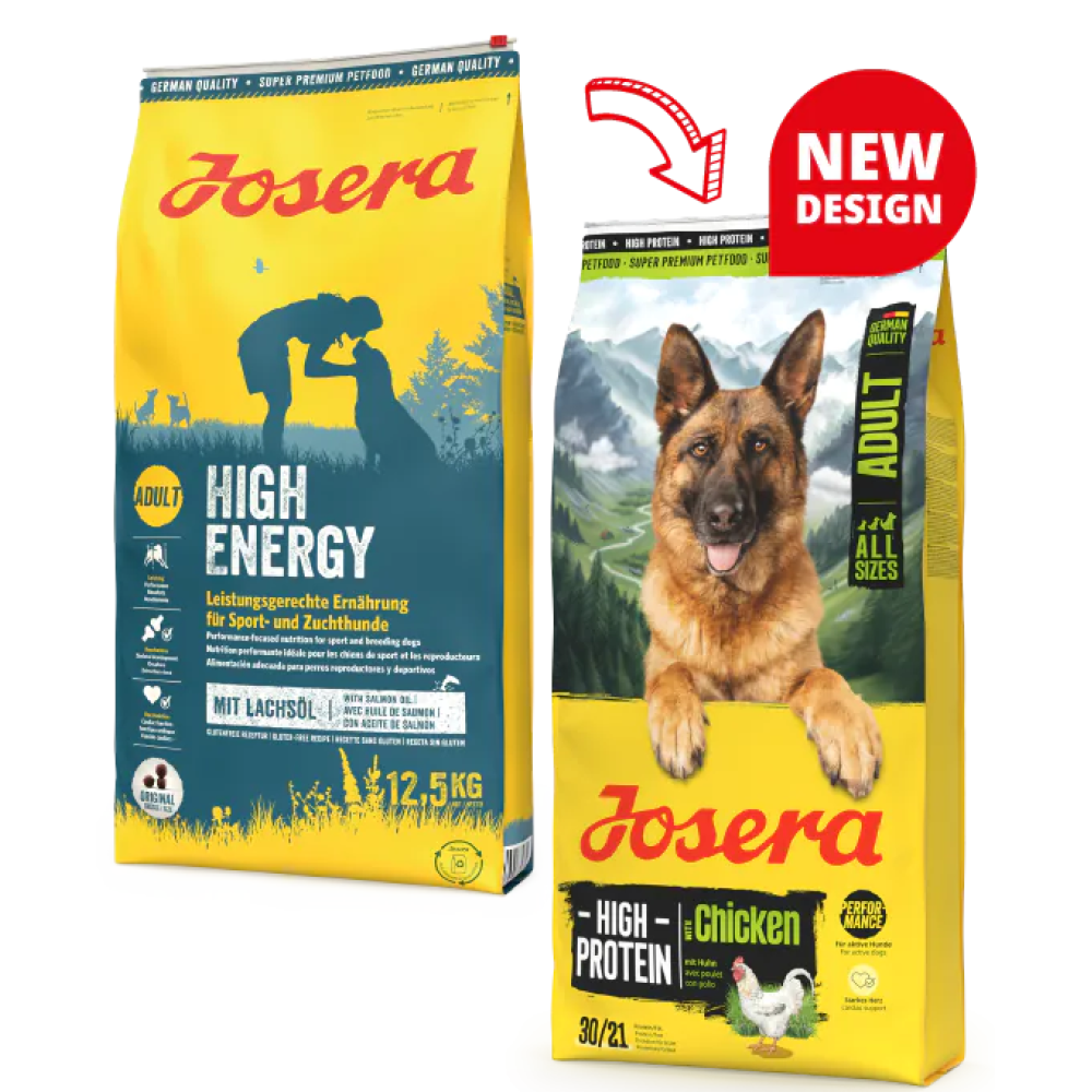 Josera High Energy корм для собак с повышенной активностью 15кг