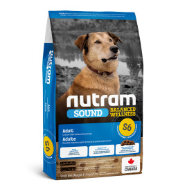 NUTRAM S6 Sound Balanced Wellness Adult Dog, холистик корм для взрослых собак 