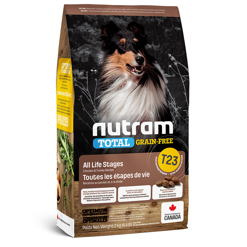 NUTRAM GF T23 КОРМ ДЛЯ СОБАК 3 вида птицы  БЕЗ ЗЕРНА