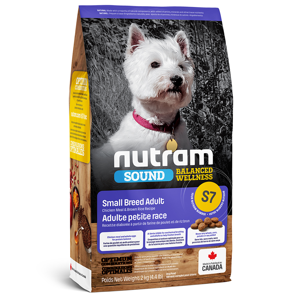 NUTRAM S7 Sound Balanced Wellness Small Breed Adult Dog, холистик корм для взрослых собак