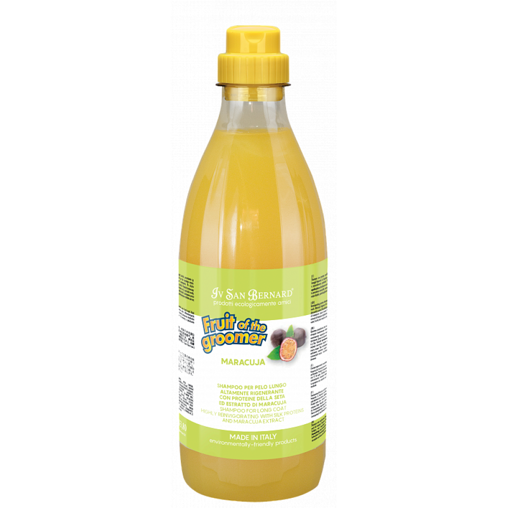 Шампунь Iv San Bernard Maracuja Shampoo для длинной шерсти с протеинами Маракуйя