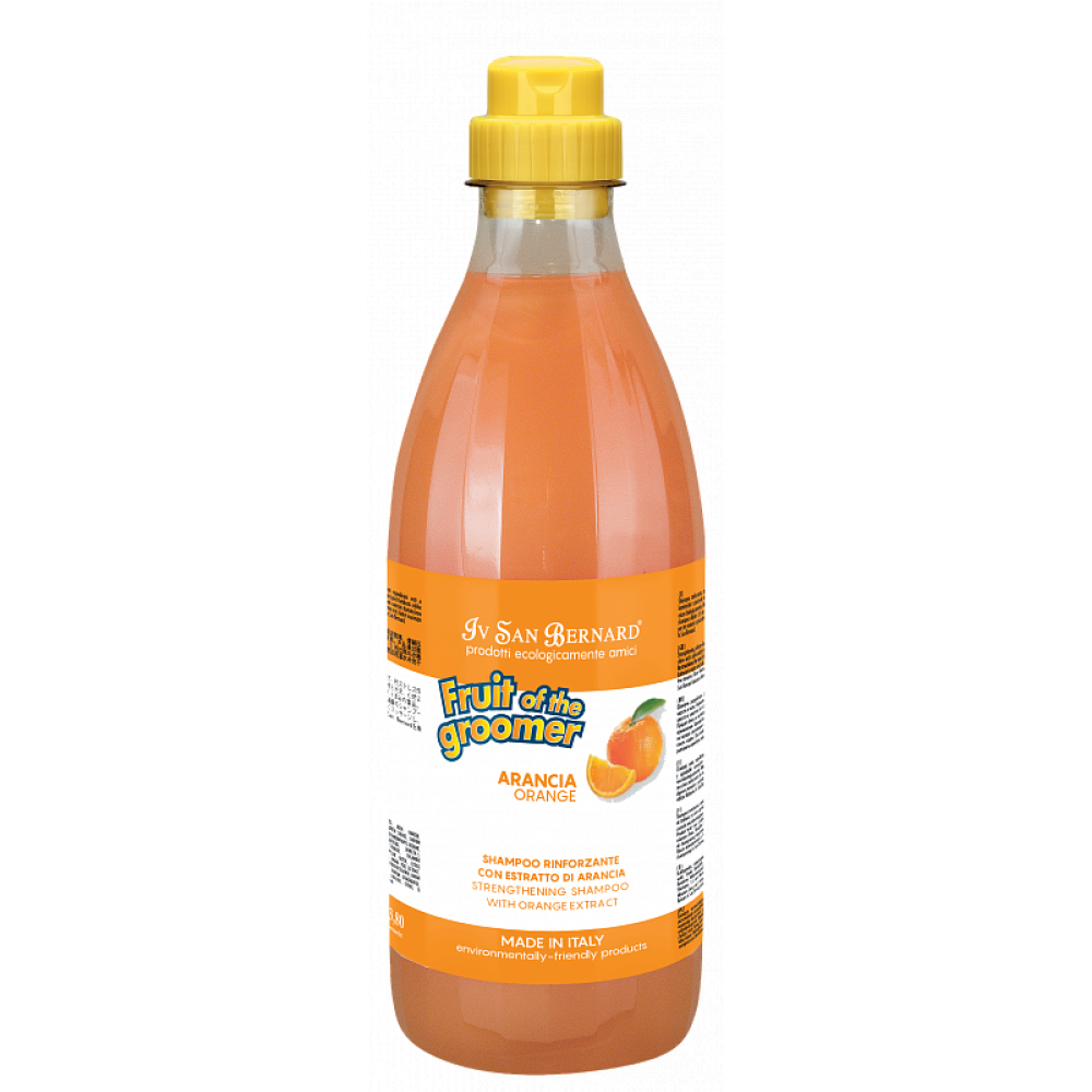 Шампунь Iv San Bernard Orange Shampoo для ослабленной шерсти с силиконом Апельсин