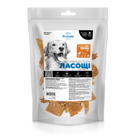 Натуральное сушеное лакомство для собак Вымя говяжье сушеное PR243573, PR243572