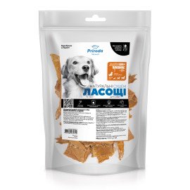 Натуральное сушеное лакомство для собак Вымя говяжье сушеное PR243573, PR243572