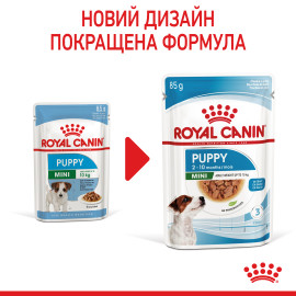 Royal Canine mini puppy 85 g влажный корм 