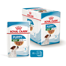 Royal Canine mini puppy 85 g влажный корм 