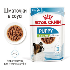 Royal Canine Xsmall puppy 85 g влажный корм 