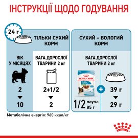 Royal Canine Xsmall puppy 85 g влажный корм 