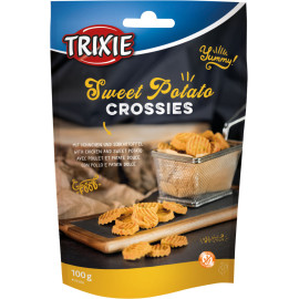 Лакомство для собак Trixie   "Sweet Potato Crossies" с  курицей и сладким картофелем 100г арт.31506