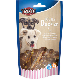 Лакомство для собак Trixie  "Double Decker" с курицей и уткой 100г арт.31657