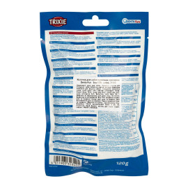Лакомство для собак Trixie Кость для чистки зубов Denta Fun 5 см, 120 г / 8 шт. (курица) код 31340