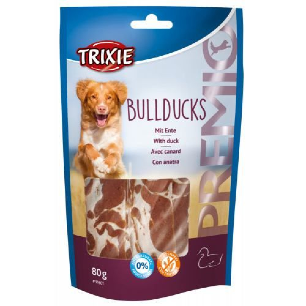 Лакомство для собак Trixie PREMIO Bullducks, 80 г (утка) код 31601