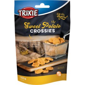 Лакомство для собак Trixie   "Sweet Potato Crossies" с  курицей и сладким картофелем 100г арт.31506